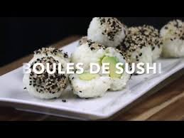 Boules De Sushi Recettes De Cuisine Cuisine Sushi Vegetarien