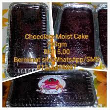 Kek cokelat 7 minit ini lebih besar dan moist. Ima Home Bakes Home Facebook