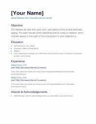 Create your very own professional cv and download it within 15 minutes. Simple Resume