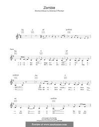 Muitos sites deixam baixar musica eletrônica gratuitamente, mas um profissional dessa área deve ser saber que isso é crime e precisa buscar os. Zombie The Cranberries Von D O Riordan Noten Auf Musicaneo
