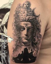 It's a different experience all together…it's moksha…. Shiva Tattoo Done By Mukesh Waghela At Moksha Tattoo Studio A India The Best Tattoo Shop In Goa India Moksha Ta Shiva Tattoo Shiva Tattoo Design Hindu Tattoos