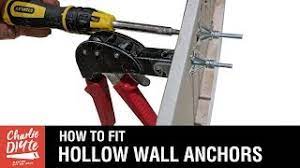 I was going to drill holes for a single led in the bottom of some happ transluscent buttons and was wondering what size standard drill bit works best. How To Fit Hollow Wall Anchors Youtube