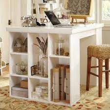 How To Make A Storage Cube Project Table Inspired By Pottery Barn Craft Room Tables Project Table Craft Table