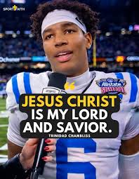Ole Miss QB Trinidad Chambliss was asked: "How did you win the Sugar  Bowl?". His response: "Jesus Christ, my Lord and Savior". God is being  glorified through the CFP. ✝️🙌 #olemiss #sugarbowl #
