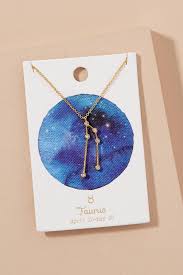 Shop The Gift Card Zodiac Necklace And More Anthropologie At Anthropologie Read Reviews Compare Styles And More Zodiac Necklaces Astrology Jewelry Necklace