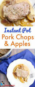 Spread the apple butter over the pork chops. Instant Pot Pork Chops And Apples