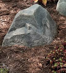 Small Mock Rock Maintenance Free Faux Rock Landscaping With Rocks Fake Rock