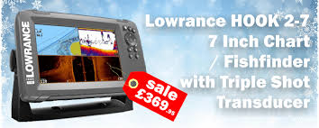 Lowrance Hook 2 7 7 Inch Chart Fishfinder With Triple Shot