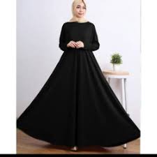 Baju gamis jubah terbaru sholat idul adha 1440 h *limited. Jual Gamis Polos Hitam Model Desain Terbaru Harga July 2021