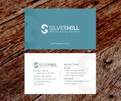 See more ideas about elegant business cards, business cards, cards. Modern Bold Religious Business Card Design For Silver Hill Pentecostal Church By Ss Designs Design 10793342