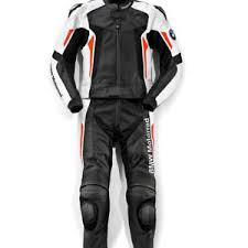 details about bmw motorrad biker leather suit motorbike racing leather jacket pant ce armors