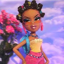 Aesthetic wallpaper black and gold. 76 Baddie Bratz Ideas Brat Doll Bratz Girls Black Bratz Doll