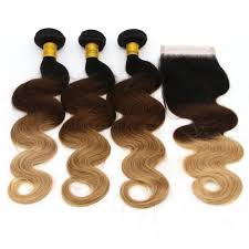 Sales@doctoredlocks.com can't find extensions that match your own hair? 1b 4 27 Body Wave Brazilian Remy Human Hair Weave With Closure China Human Hair And Human Hair Extensions Price Made In China Com