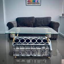 Chevy 350 small block engine coffee table man cave table gear head. Engine Coffee Tables Home Facebook