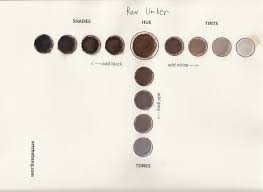 raw umber shade 20 information art shebang