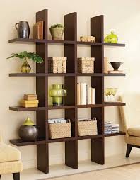 Decorating Ideas Inspiring Low Cost Creative Room Divider Design Contemporary And Creative Book Shelves Design With Sh Decor Bookshelves Diy Bookshelf Design