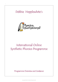 From www.teachermagazine.com a review of the teaching of early reading in. Phonics International Guidance Book