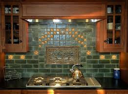 Terra Firma Arts And Crafts Tiles Installation Examples Craftsman Tile Craftsman Kitchen Craftsman Interior