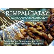Check spelling or type a new query. Rempah Sate Satay Perapan Ayam Daging Haji Halim Shopee Malaysia