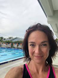 Managed to find some time to get in a bit of training for HVDRT Triability  Triathlon at Petone Pool today. Love swimming in an outdoor pool 💕