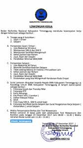 Sebanyak 88 lowongan kerja satpam dan yang berhubungan dengan loker satpam, rekrutmen satpam, peluang kerja satpam, peluang berkarir satpam, pekerjaan satpam di loker.my.id. Lowongan Kerja Bnnk Temanggung Atmago