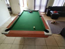 Dining table and chairs for sale cape town archive. Pool Table That Converts Into Dining Table To Save You Space Comes Wit 7 Ques Plus Que Holder Junk Mail