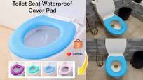 Unboxing Toilet Seat Waterproof Cover Pad | Buy on Shopee/ Lazada | Product  Review