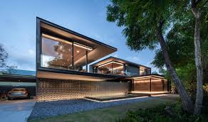Lighting Is An Important Design Feature On This Modern House
