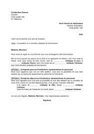 Convocation entretien pr?alable licenciement ?conomique. Lettre De Convocation A Un Entretien Prealable D Un Licenciement Economique Modele De Lettre Gratuit Exemple De Lettre Type Documentissime