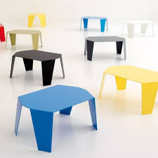 Diy de rangement mini table basse ! Petite Table Basse Outdoor Design Tout Metal Monobloc Couleur Dim 58x28xh43cm