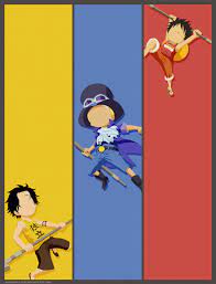 Check spelling or type a new query. Ace Sabo And Luffy By Me One Piece Minimal Art 781x1024 Wallpaper Teahub Io
