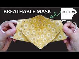 Face mask patterns and tutorials. Breathable Face Mask Diy Cloth Face Mask Printable Pdf Face Mask Pattern Youtube Easy Face Mask Diy Diy Sewing Pattern Sewing Techniques