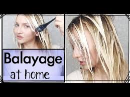 Balayage At Home How To Diy Hair Color Hair Highlights Balayage