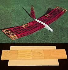 Wood model kit, box condition: 80 Wing Span El Condor R C Glider Short Kit Semi Kit And Plans Ebay
