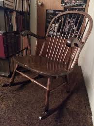 Used Normal Wear Great Old Rocking Chair I Repaired It Years Ago And It Remains Strong And In Rocking Chairs For Sale Antique Rocking Chairs Rocking Chair