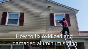 oxidized aluminum siding restoration