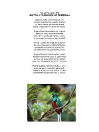Hoy 28 de junio se celebra el día del ave nacional de honduras 28 junio, 2021 el cambio climático amenaza la dispersión de las plantas que hacen las aves Poema Al Quetzal Guatemala