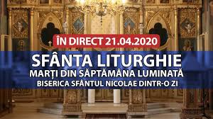 Curs valutar real în deghest csv pentru ziua de azi. In Direct Sfanta Liturghie 21 04 2020 Marti Din Saptamana Luminata Sf Nicolae Dintr O Zi Youtube