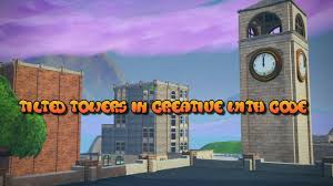 Tilted towers was located near west of the center of the map, adjacent to loot lake and shifty shafts. Tilted Towers Remake Fortnite Creative Map Codes Dropnite Com