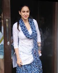 Sara Ali Khan Beautiful Casual Indian Fashion Sara Ali Khan Kurti Designs