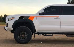 Decorate your laptops, water bottles, helmets, and cars. Super White Theme Back To The Future Side Stripes Front Taco Troopers Toyota Tacoma Toyota Tacoma Trd Tacoma Trd