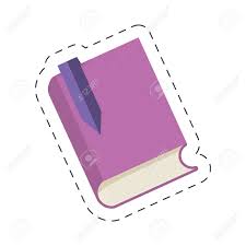 En booknet están todos los géneros populares: Libro Morado Bookmarks Biblioteca Vector Ilustracion Eps 10 Ilustraciones Vectoriales Clip Art Vectorizado Libre De Derechos Image 73825919
