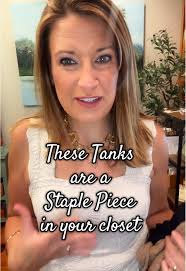 Staple piece in your closet #tanks #womensfashion #closetstaples  #ladiesfashion #tiktokshopsummerturnup #tiktokshop #tiktokshopfinds #fyp