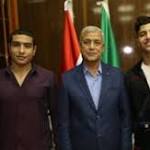 محافظ المنوفية يكرم شادى الفائز