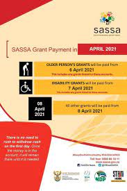 How to apply for sassa pension. Sassa Social Grant Payments For The Month Of April 2021 Go Express