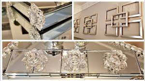 Hang 1 large piece of art or 3 small pieces over the bed. Dollar Tree Diy Mirror Decor Ideas Z Gallerie Inspired Wall Decor Youtube