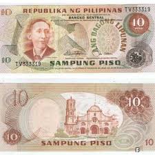 Check spelling or type a new query. Philippine 10 Peso Bill Bagong Lipunan Seriesuncirculated Conditionserial Number Tv333319obverse Apolinario Mabinireverse Money Pictures Philippine Bills