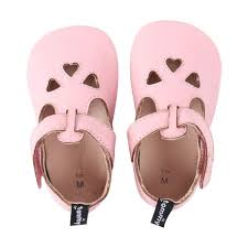 Baby Girl Tommy Tickle Heart Crib Shoes Baby Girl Shoes