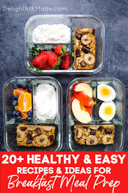 20 Healthy Easy Breakfast Meal Prep Ideas In 2020 Breakfast Meal Prep Breakfast Recipes Healthy Filling Breakfast