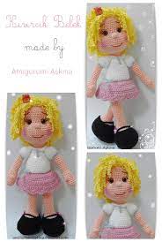 amigurumi askina amigurumi kivircik sacli bebek yapilisi crochet dolls free patterns knitted toys handmade toys